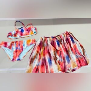 Girls Vilebrequin bikini with matching cover up